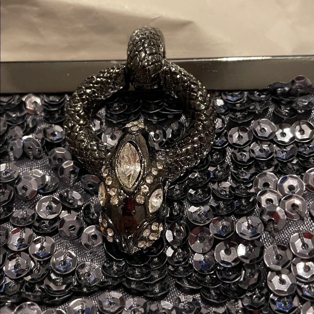 Jessica McClintock x Marmi collab Elegant Beaded Evening Bag - Picture 2 of 4